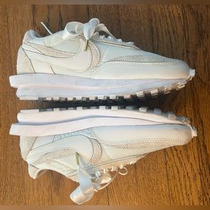 Nike X Sacai LF Waffle White Nylon